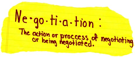 negotiation
